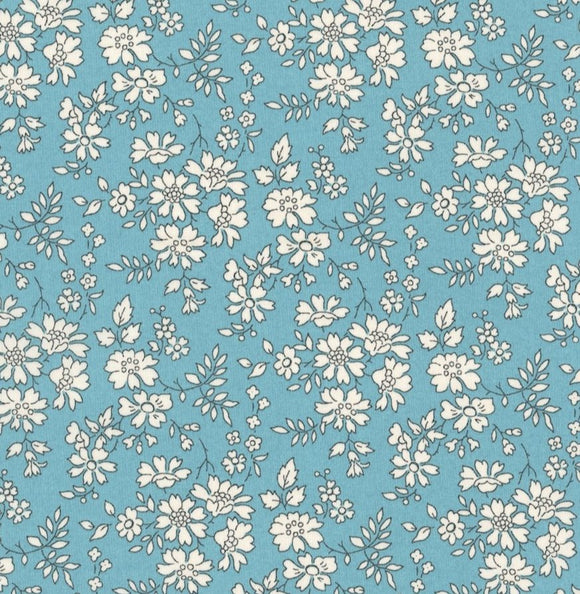 Capel, turkis (Liberty Fabrics Tana Lawn®)