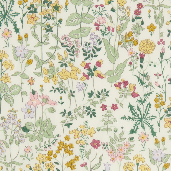 Økologisk - Field Flowers (Liberty Tana Lawn®), 136 cm bredt